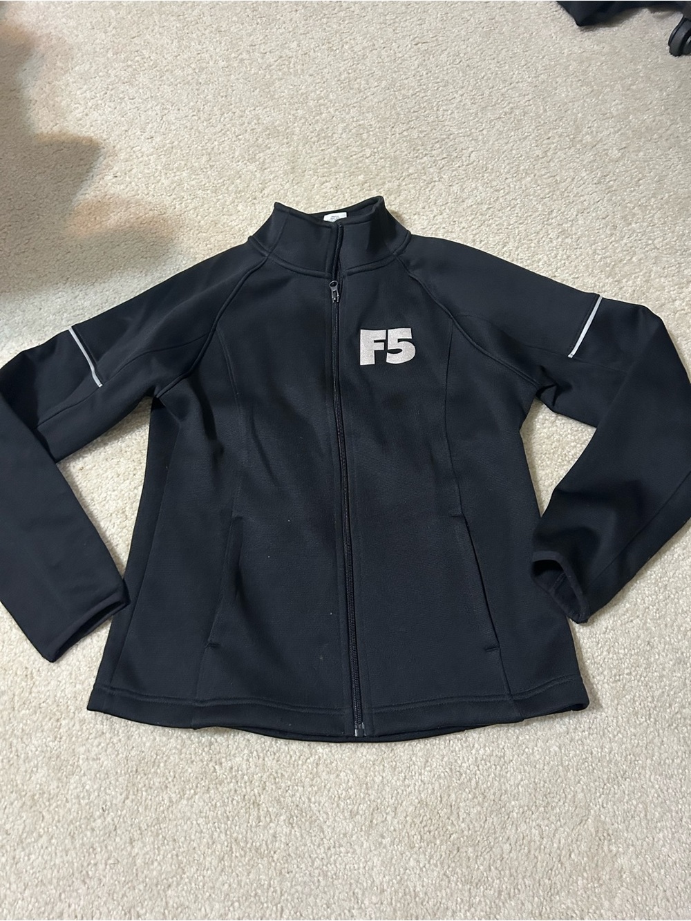 Maryland Twisters F5 Black Full-Zip Athletic Jacket